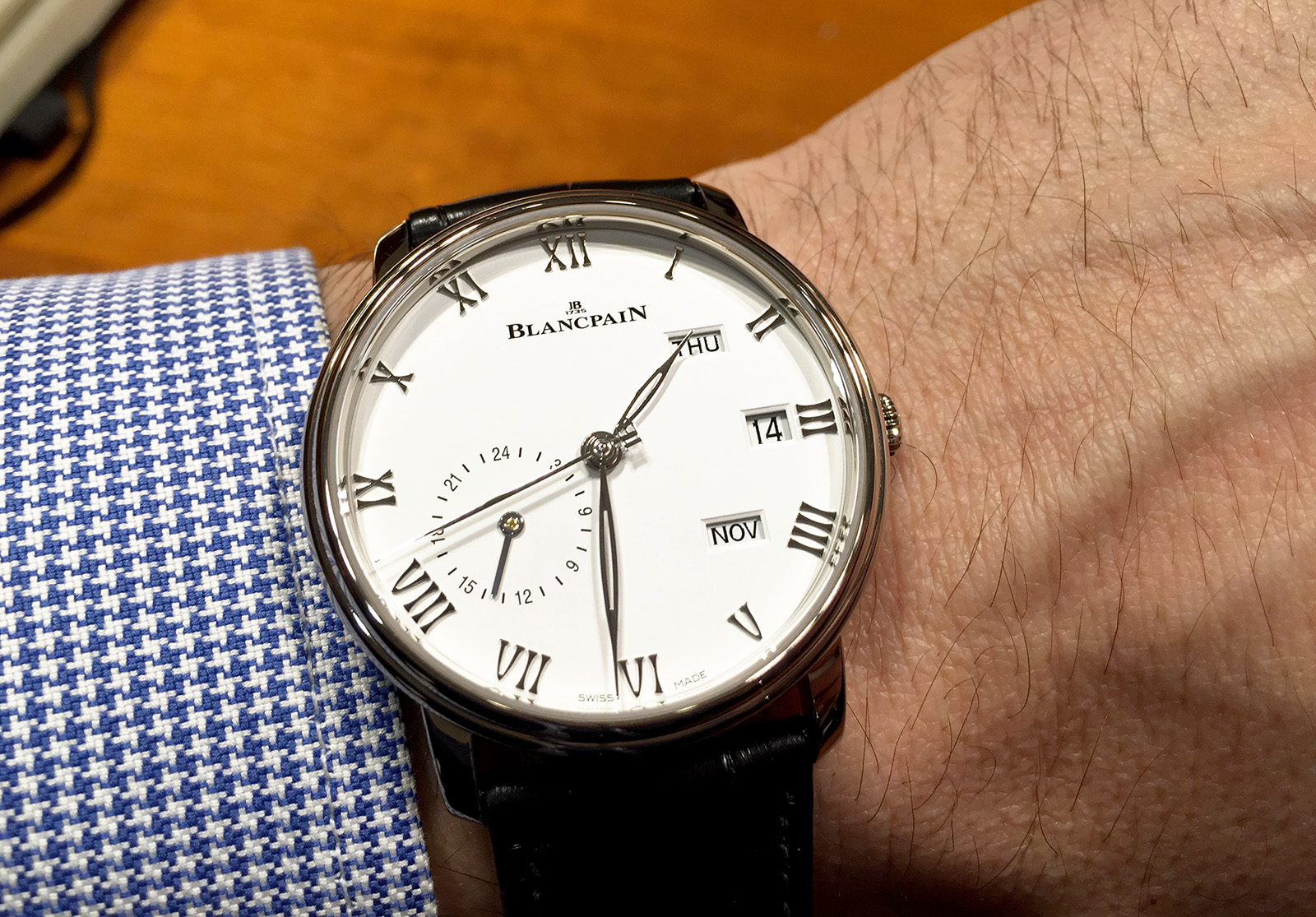 You Might Need A Classic, Affordable Blancpain Villeret Quantieme Annuel GMT Replica Watch