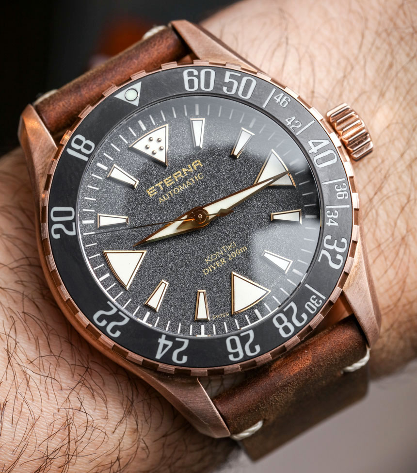 Presenting The New Eterna KonTiki Manufacture Bronze Dive Replica Watch